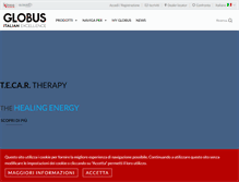Tablet Screenshot of globuscorporation.com